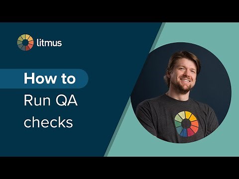 [Demo] Run pre-send QA and accessibility check in Litmus