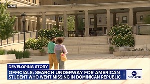 9.4K views · 85 reactions | A search and rescue operation is underway after a 20-year-old University of Pittsburgh student went missing in the Dominican Republic. Perry Russom has more. | ABC News Live | Facebook