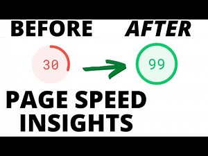 Improve Google Page Speed Insight Score to the 90s - Improve Site Load Time - Site Speed Accelerator