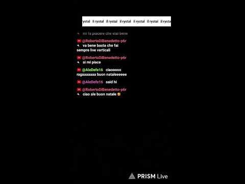 Live streaming of Il rystal