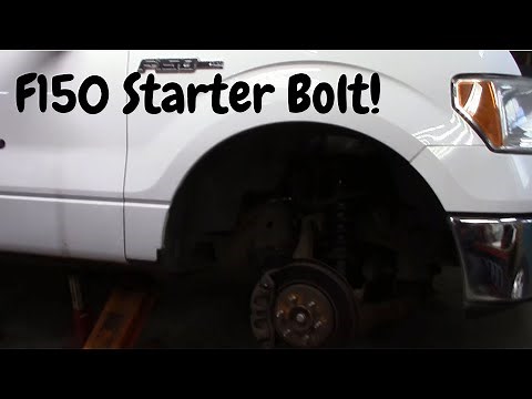 2010 Ford F150 starter replacement