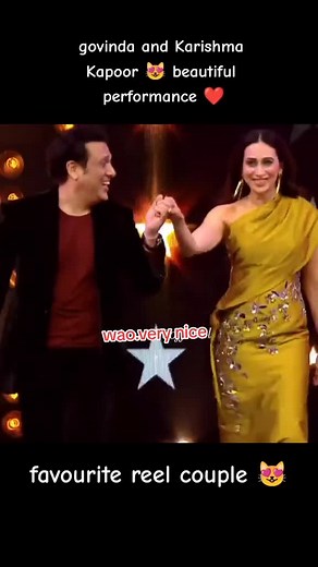 Karishma Kapoor and Govinda Dance Performance