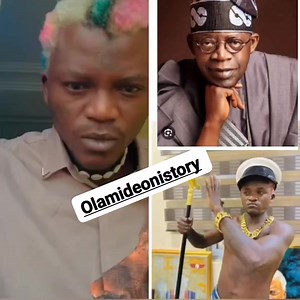 42K views · 877 reactions | PORTABLE ON TINUBU Full video on YouTube channel  https://youtu.be/Zrf-NqClNZM https://youtube.com/@olamideonistory4644 | Olamideonistory | Facebook