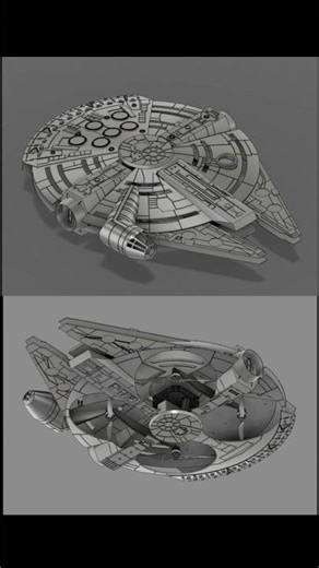 ラジコンMillennium Falconの製作過程 | Fusionモデリング編 Part2 #starwars #millenniumfalcon #fusion