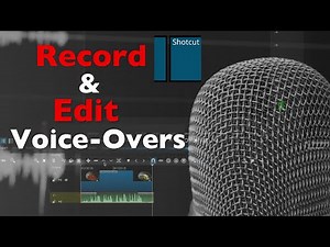 Record & Edit Voice-Overs in Shotcut | No Extra Software Needed! #shotcut #shotcuttutorial