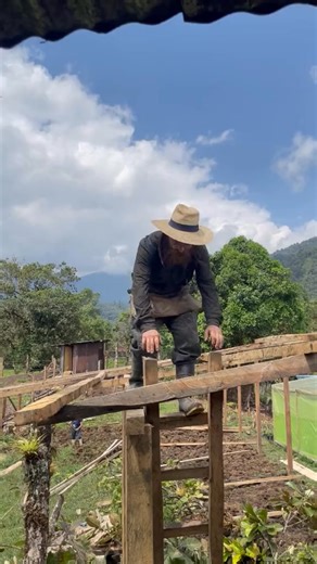 After The fell #offgridliving #greenhouse #construction #homestead #ecuador | Imreddtv | Facebook