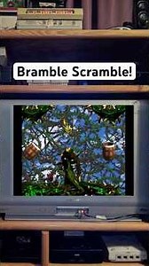 Bramble Scramble Gameplay - Donkey Kong Country 2