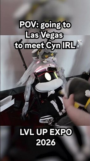 POV: Meeting Cyn from Murder Drones IRL at LVL UP EXPO 2026! #glitchproductions #cyn #murderdrones