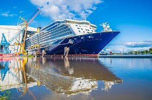 9.5K views · 185 reactions | She floats! Spirit of Discovery took to the water for the first time over the weekend, flying the Red Ensign. This naval flag is a historic emblem of British seafaring excellence. We’re so proud. Just 8 weeks until her inaugural cruise! Spirit of Discovery >> saga.co.uk/spirit-of-discovery | Saga Cruises | Facebook