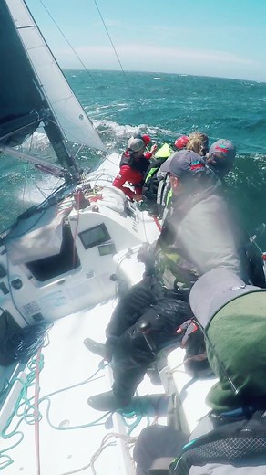 28 knots on the Nose to Neah Bay, Washington. @swiftsurerace , always a challenge and great time. #ultraman III #sailinstagram #sail #sailinglife #offshore #yacht #yachtracing #ocean #pacificnorthwest #pnw #salishsea #neahbay #sailboat #waves #wavy #choppy #extremesports #seawolfsailing #sendit @gabby savage