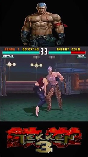 Bryan gameplay tekken 3#tekken3 #gaming