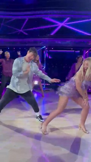 Rehearsing for the BBC Strictly Tour - Throwback From the Show