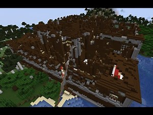 Earthquake in Minecraft: The_Trembling _Earth M4.9 Collapsion test