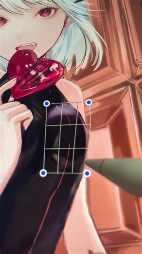 ミリ単位の修正オンパレード #イラストメイキング