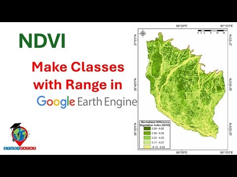 NDVI with class range in Google Earth Engine