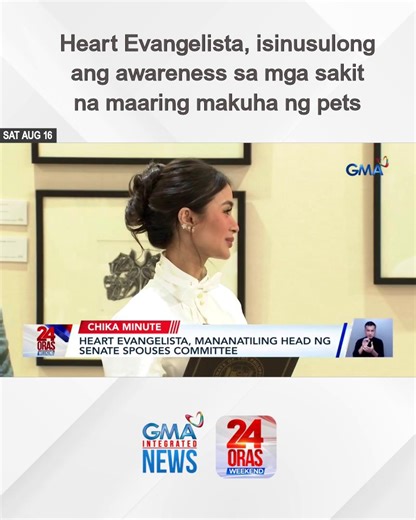 Isinusulong ni Heart Evangelista ang awareness sa mga sakit na maaring makuha ng ating mga alaga matapos tamaan ng leptospirosis ang kanyang pet dog na si Panda. | GMA News