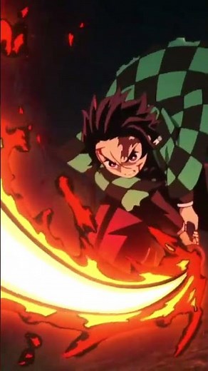 Tanjiro perform hinokami kagura dance for the first time🔥🤌