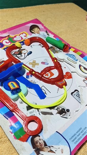 Kids Doctor Set Toy Unboxing | Barbie Doctor Kit Play Set | Cute Medical Toys for Kids #shorts