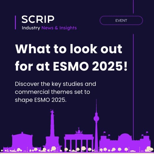 #esmo2025 #scripcoverage | Citeline