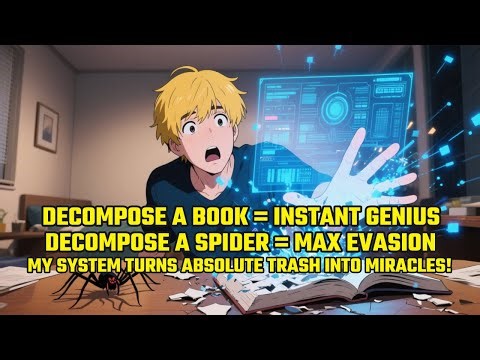 DECOMPOSE a Book=Instant Genius,DECOMPOSE a Spider=MAX Evasion, Turns Absolute TRASH Into Miracles！