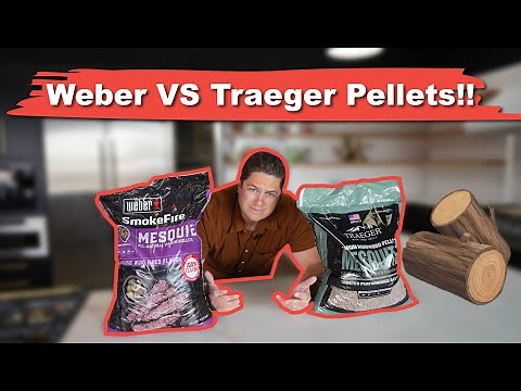 Traeger VS Weber Pellets!! ( Blind taste test, what pellets are best for your smoker? )