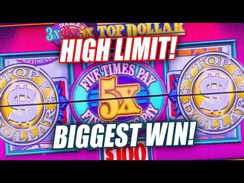 TOP DOLLAR HIGH LIMIT $200 PER SPIN ★ MASSIVE JACKPOT WIN ON YOUTUBE! ➜ CHANGE HOW I PLAY