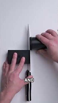 Razor blade. Scalpel. Knife. Sharpness Challenge!