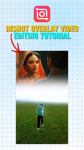 Inshot Overlay Video Editing Tutorial #howtoedit #inshotediting #tutorial