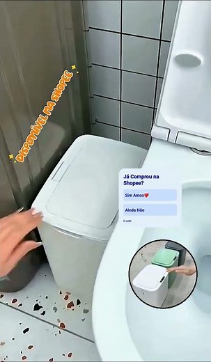 Higiene Inteligente no Dia a Dia | Lixeira com Sensor Automático