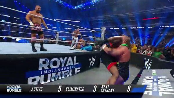 IShowSpeed subs in to Royal Rumble and gets WRECKED by Bron Breakker: Royal Rumble 2025 highlights