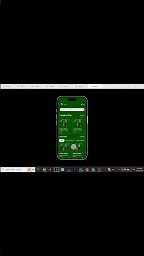 Figma App Design Tutorial for Beginners | Plant App UI Design