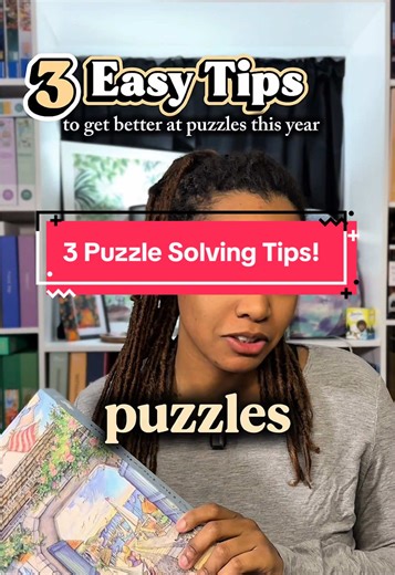 Puzzle Solving Tips! Back at it again, these are so easy, they should be illegal. And they’re probably already in front of you. You need to stop focusing the wrong things! Solving puzzles fast and efficiently is all about, setup, strategy and selection. Speed comes with time. More from me @Crystal 🧩 Piecefully Puzzling @Crystal 🧩 Piecefully Puzzling @Crystal 🧩 Piecefully Puzzling #puzzletips #brainteasers #puzzlegame #jigsaxtok #puzzlechallenge