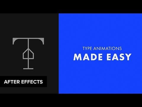 After Effects: The Best Preset for Typography and Text Animations (Type Array)