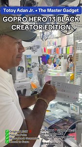 2.2K views · 42 reactions | Unboxing : GoPro Hero 13 Black Creator Edition #themastergadget #PassSaPeke #totoyharrygadget #checktosawa #Greenhills #drone #camera | The master gadgets | Facebook