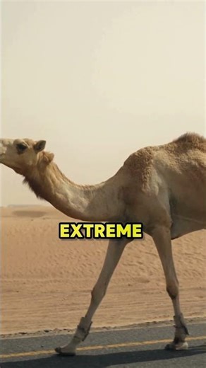 Camel Humps Aren’t Filled With Water 🐪😮|| #animalfacts #desertfacts #amazingfacts