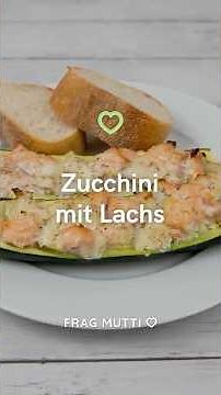 Stuffed zucchini with salmon 🥒🐟