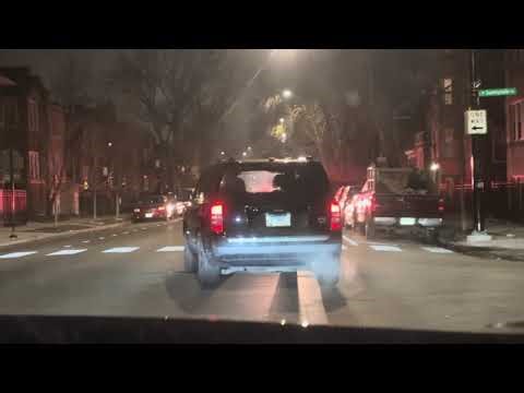 Chicago Fire Department Truck 38 and Ambulance 32 Arriving On Scene