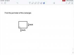 8.6 Fractions and Perimeters