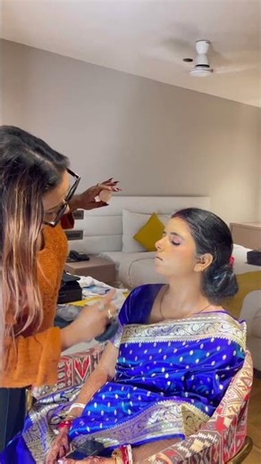 7th December Bride (book your special day 8509622800)#youtubeshorts #airbrushmakeup #bridelmakup