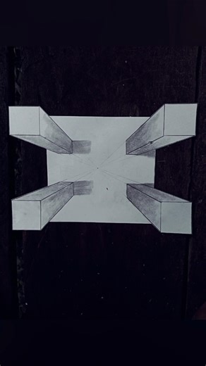 simple 3d art. subscribe🙏#drawing #sketch #3danimation