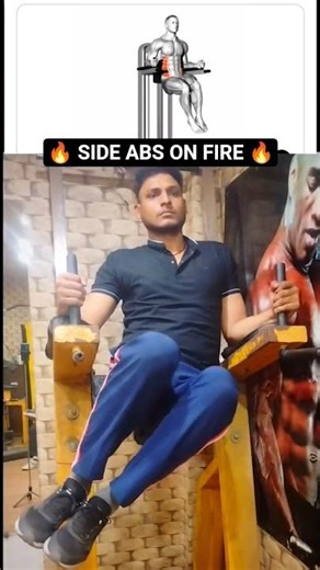 Do This for Crazy Side Abs 😱 Knee Raise Twist