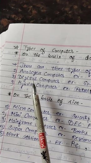 types of computer/computer ke prakaar part1#shorts#cpct#ugcnet