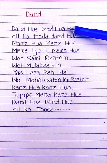 Dard (Lyrics): Kushagra #lyrics #shorts