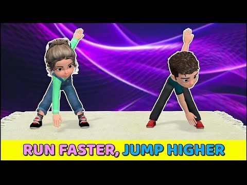 RUN FASTER, JUMP HIGHER: SUPER CARDIO WORKOUT FOR KIDS