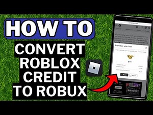How To Convert Roblox Credit to Robux (EASY 2026)