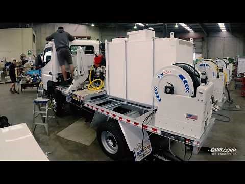 QuikCorp Fire - Medium Fire Appliance Time Lapse