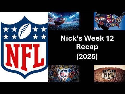 Week 12 Recap (2025)