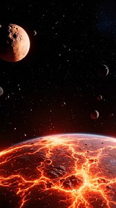 Planets Hitting in Solar System’s Dawn! #NASA #space #spaceexploration #SpaceTech #innovation #Space #starship | Space Fact