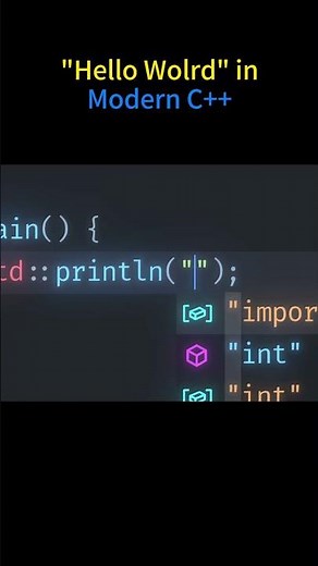 How to write "Hello World" in Modern C++?