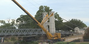 Waco: Suspension Bridge restoration nearing completion